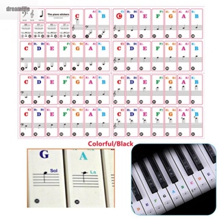 【DREAMLIFE】Universal Stickers Accessories Equipment Gear Musical Instruments Newest