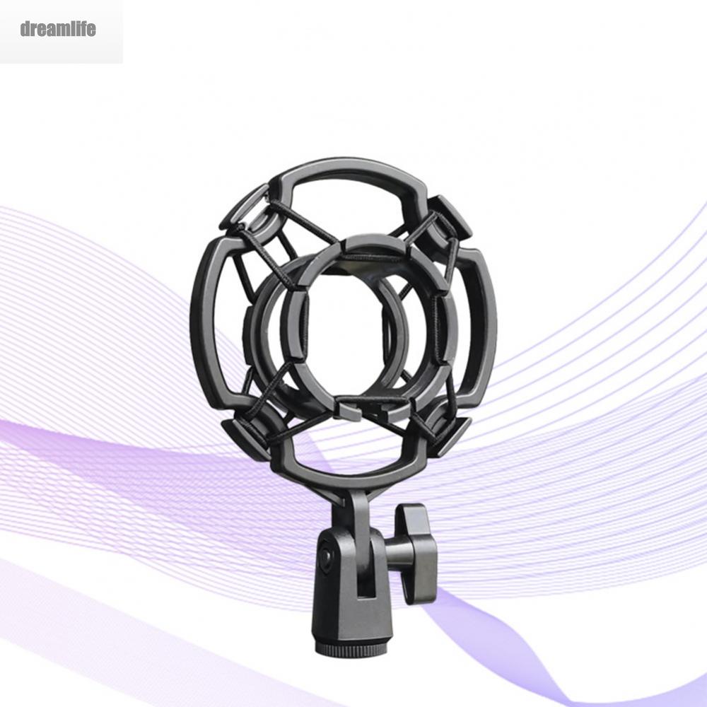 dreamlife-microphone-mount-black-clip-for-large-diaphram-holder-mic-microphone-mount-shock