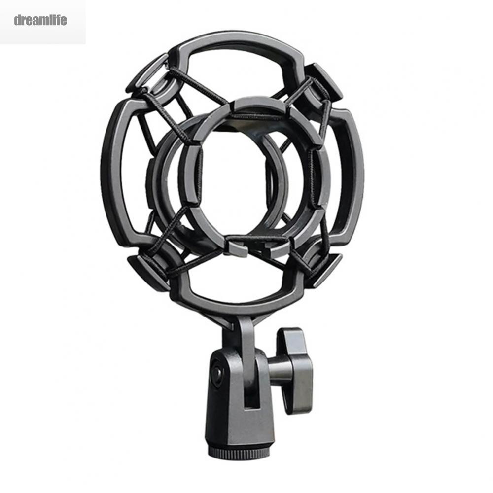 dreamlife-microphone-mount-black-clip-for-large-diaphram-holder-mic-microphone-mount-shock