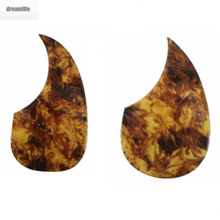 【DREAMLIFE】Pickguard Sticker Wood+iron 1pc Acoustic Guitar Pickguard Professional