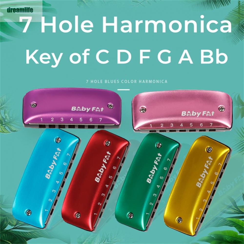 dreamlife-excellent-quality-diatonic-harmonica-mouth-organ-with-7holes-key-of-c-d-f-g-a-bb