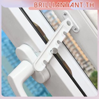 ประตูเปิดด้านในเหล็กพลาสติกและหน้าต่างจำกัด Wind Hook Window Ventilation Limiter Retainer Child Safety Wind Brace Bracket Lock bri