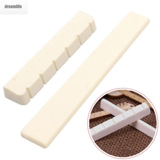 【DREAMLIFE】Guitar Nut 52mm 6 String Bone Classical Guitar Guitar Saddle Replacement