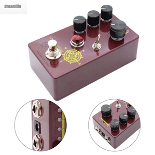【DREAMLIFE】Guitar Effects Pedal Effects Knob M Mosky Overdrive Pedal R 4-Mode TONE