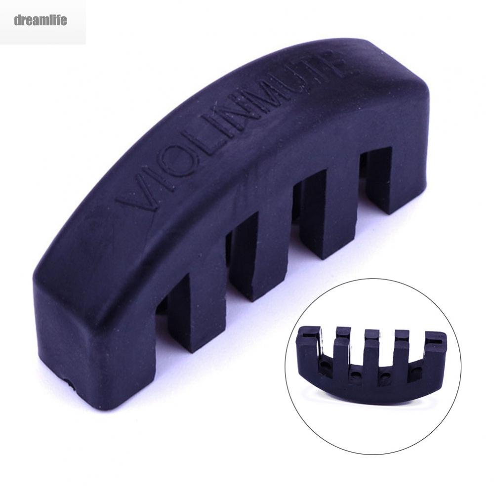 dreamlife-high-quality-rubber-violin-mute-practice-silencer-enhance-your-performance