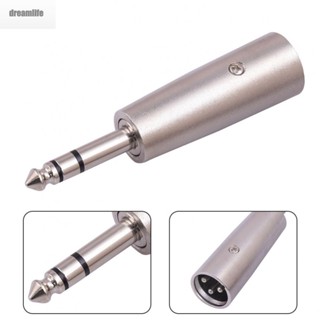 【DREAMLIFE】Audio Stereo Adapter 3Pin Audio Adapter Connector Converter Male To Male