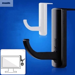 【DREAMLIFE】Headphone Wall Hook Earphone Hanger Headphone Headset Plastic Punch-free