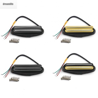 【DREAMLIFE】Humbucker Pickup 300mm Ceramic Bar For ST Electric Guitar Four Counduct