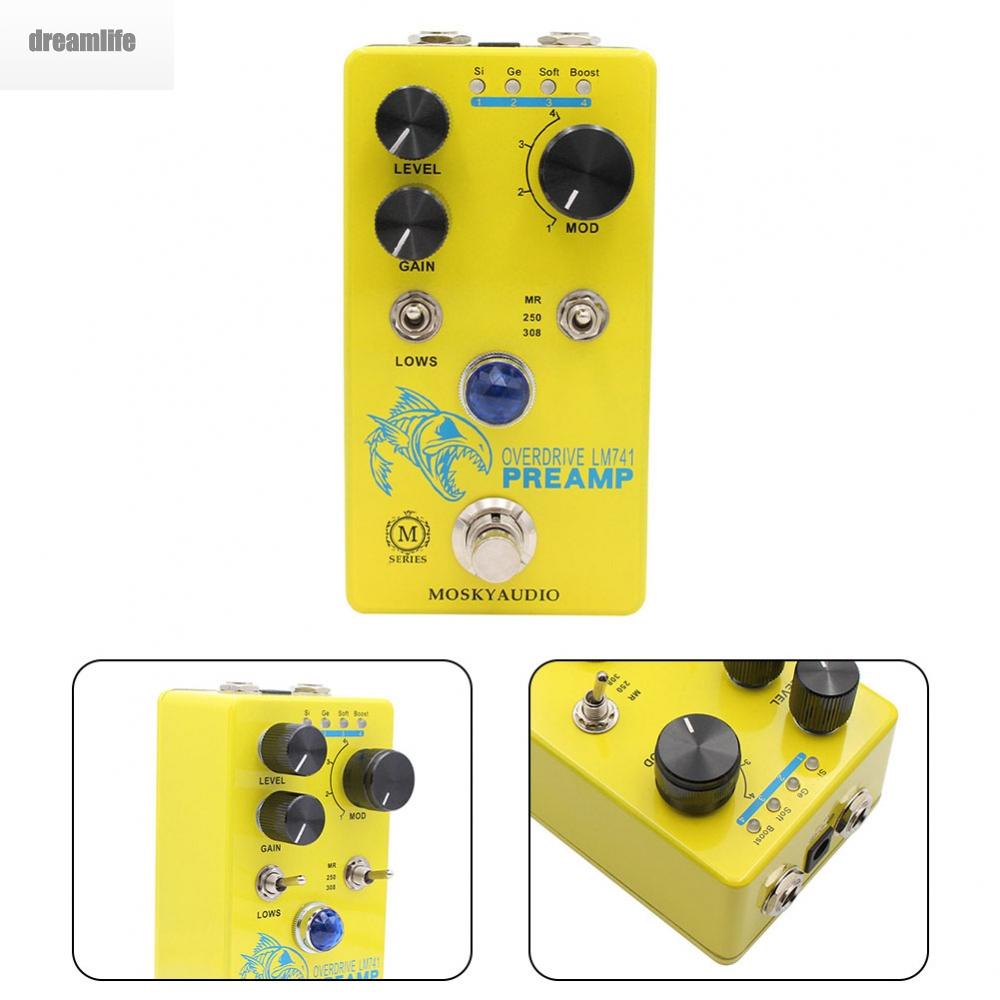 dreamlife-effects-pedal-4-modes-accessories-distortion-electric-guitar-overdrive