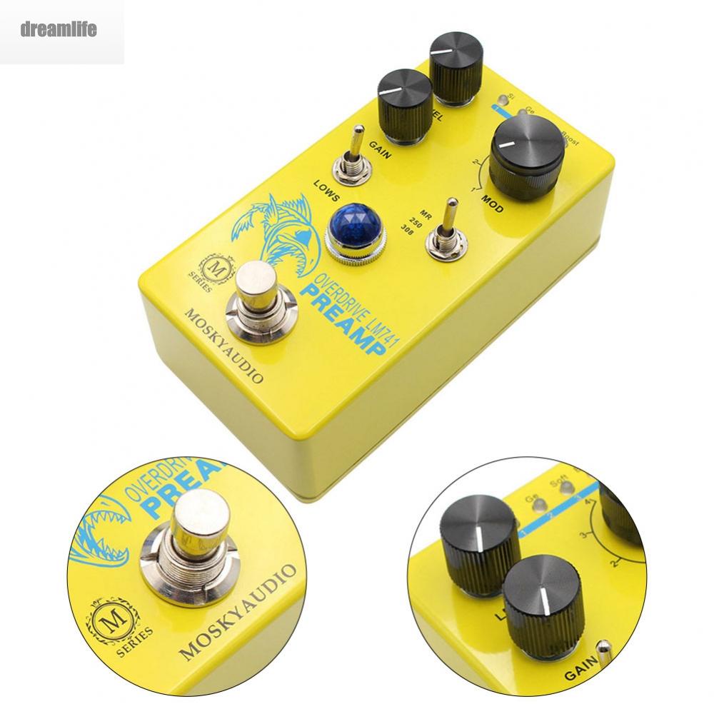 dreamlife-effects-pedal-4-modes-accessories-distortion-electric-guitar-overdrive