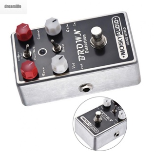 【DREAMLIFE】Guitar Effect Pedal Delay Reverb Distortion Overdrive Buffer High Quality