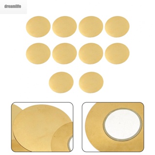 【DREAMLIFE】Drum Clutch Pad 1 PCS 3.0~5.0+/- 0.5 KHz Brass Diameter: 50mm Gold Brand New