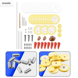 【DREAMLIFE】Versatile Flute Repair Kit 70 Pcs Tool Set with Maintenance Parts and Sound Pads