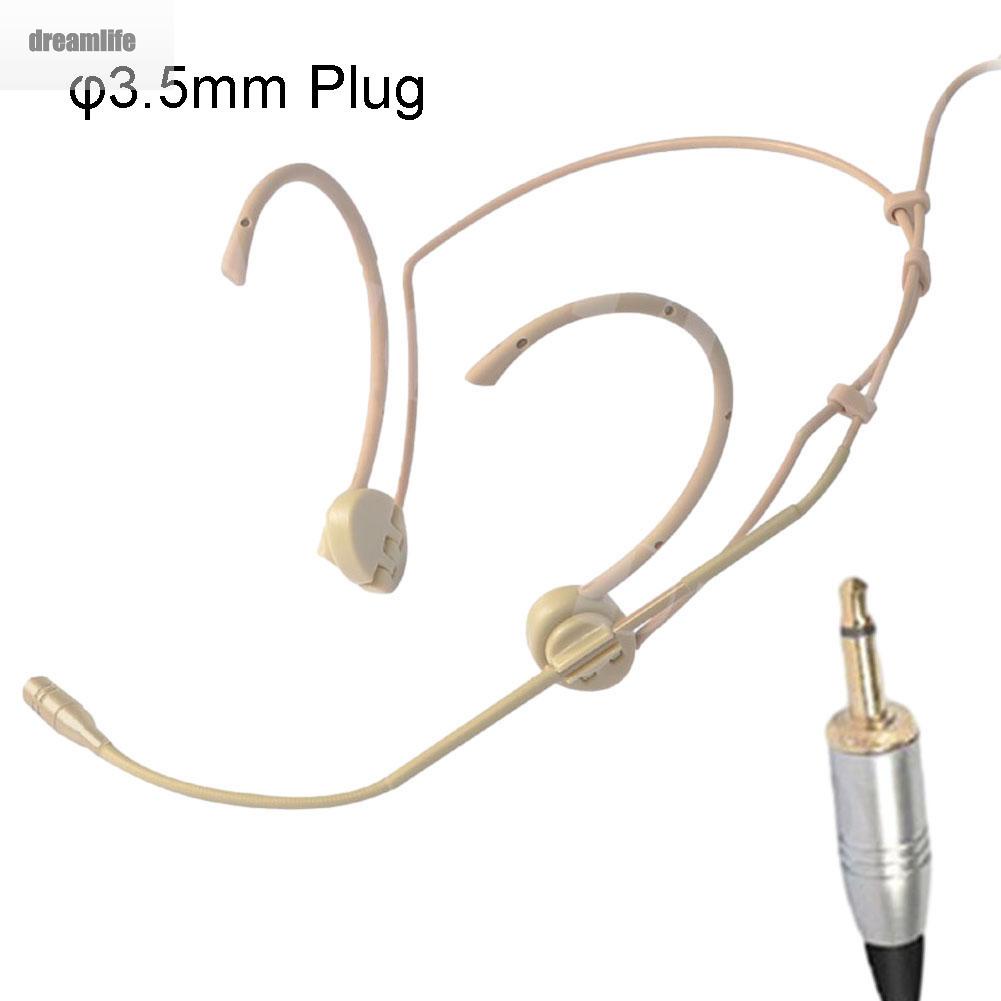 dreamlife-premium-beige-wireless-earhook-microphone-for-sennheiser-comfortable-and-stylish