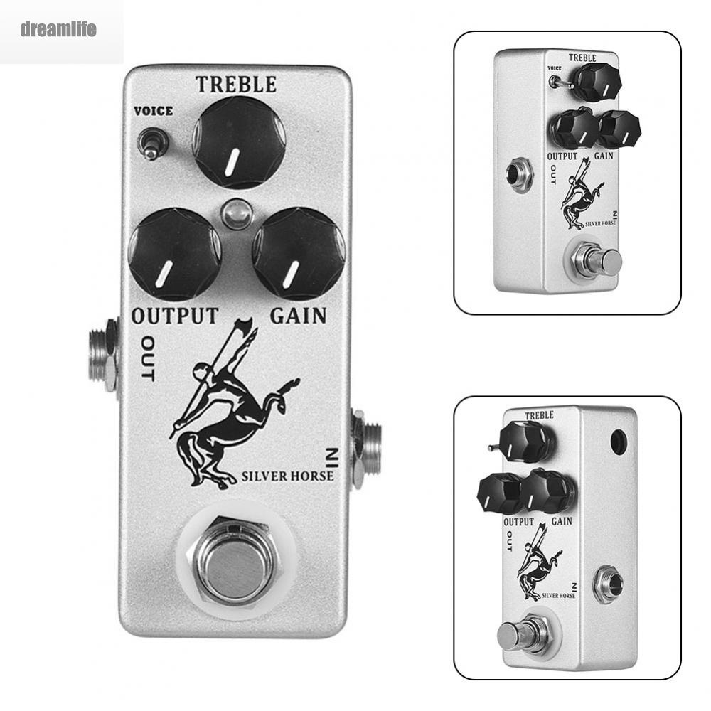 dreamlife-effect-pedal-bypass-effect-gain-guitar-metal-output-overdrive-pedal-shell