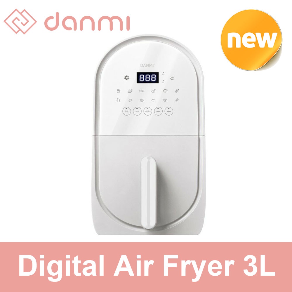 danmi-af02-3l-air-fryer-digital-airfryer-cook-oven-home-cooking-white