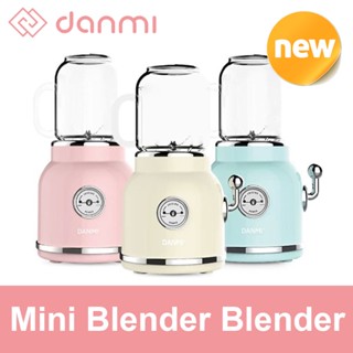 Danmi bls01 Mini Blender Mixer Grinder Juicer Retro Design with Tumbler and Cup