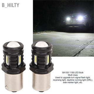 B_HILTY หลอดไฟ LED 2 ชิ้น 120W 1500LM BA15S 1156 Super Bright 12-24V สัญญาณสากลย้อนกลับหลอดไฟสำหรับรถ SUV รถบรรทุก RV