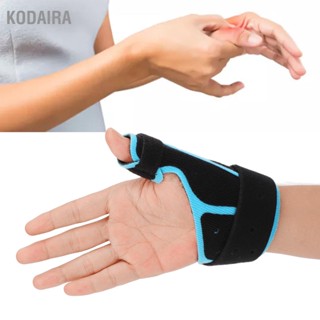  KODAIRA รั้งนิ้วหัวแม่มือบรรเทาอาการปวดข้ออักเสบการรักษาฟองน้ำนุ่มทนทานอลูมิเนียมอัลลอยด์นิ้วหัวแม่มือเฝือกสำหรับนิ้วหัวแม่มือแตกแพลง