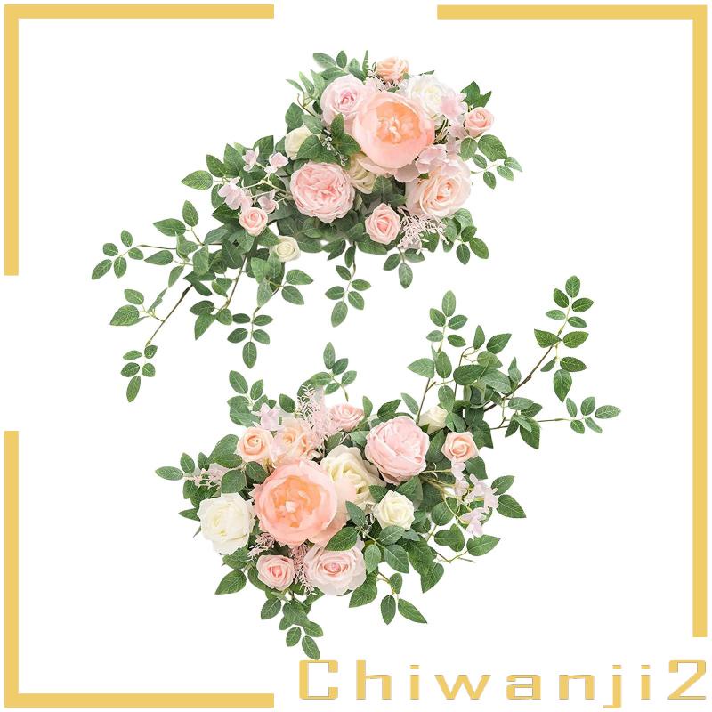 chiwanji2-ซุ้มดอกไม้ผ้าไหม-สําหรับงานแต่งงาน-พิธีแต่งงาน-2-ชิ้น