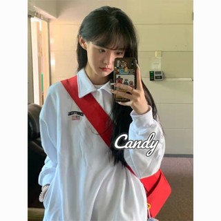 Candy Kids   เสื้อผ้าผู้ญิง แขนยาว แขนเสื้อยาว คลุมหญิง สไตล์เกาหลี แฟชั่น  Trendy fashion สไตล์เกาหลี ทันสมัย  Chic รุ่นใหม่ ทันสมัย สวยงาม A28J1BJ 39Z230926