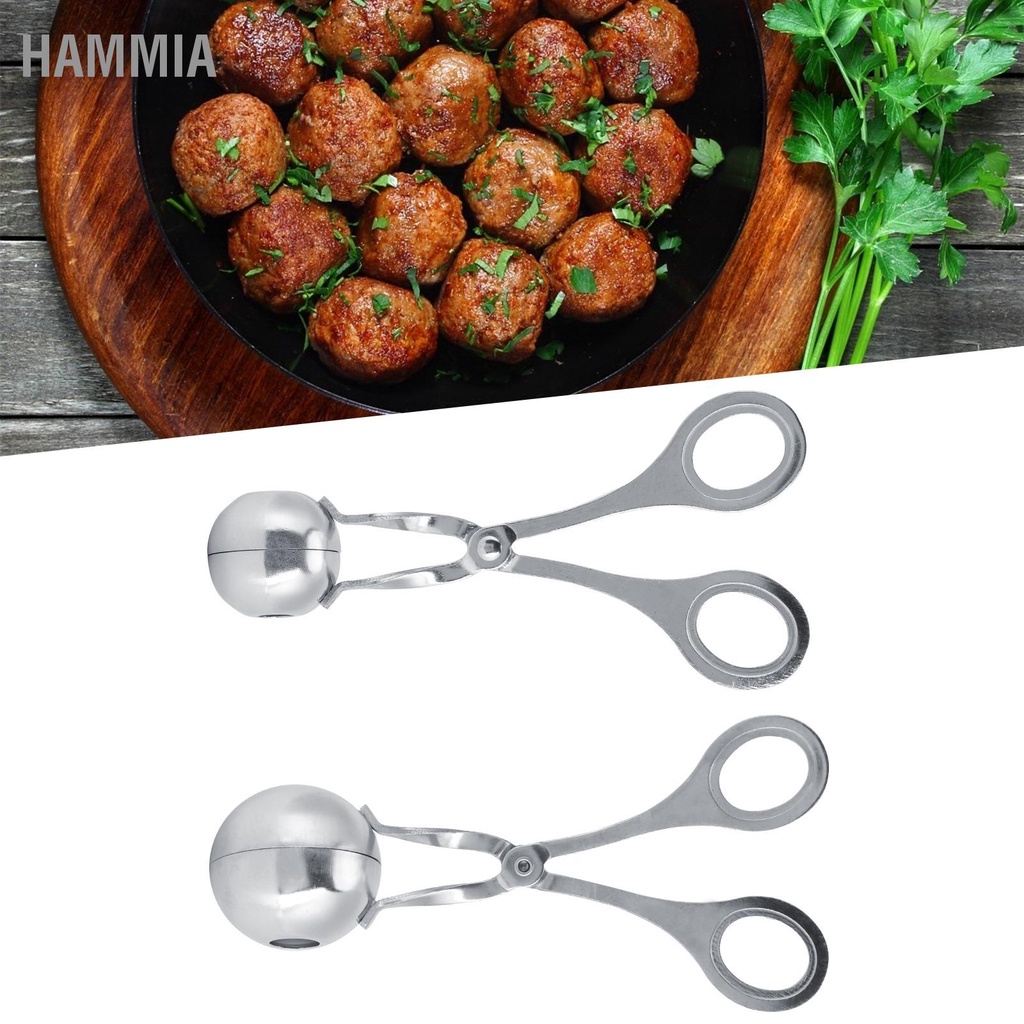 hammia-ที่ตักลูกชิ้นสแตนเลส-diy-เครื่องทำลูกชิ้นแหนบอุปกรณ์ครัวในบ้าน