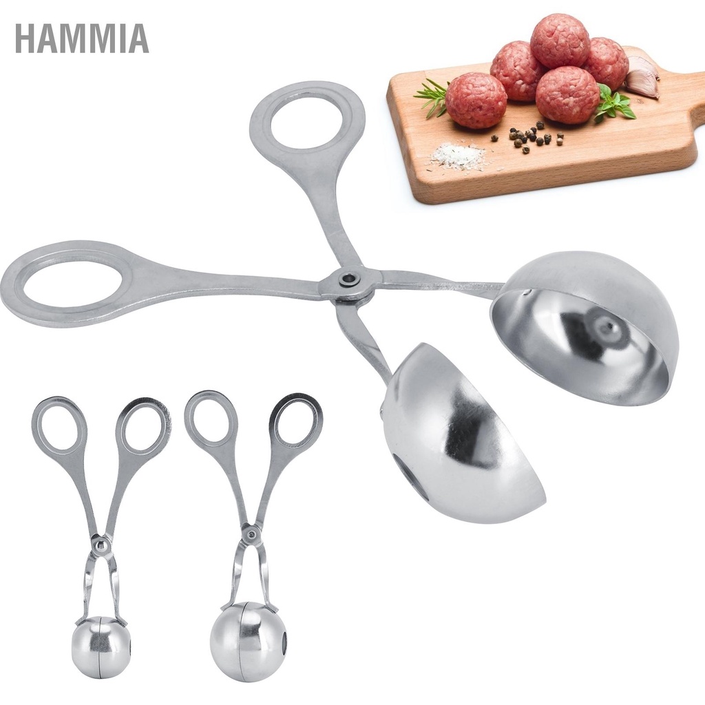 hammia-ที่ตักลูกชิ้นสแตนเลส-diy-เครื่องทำลูกชิ้นแหนบอุปกรณ์ครัวในบ้าน