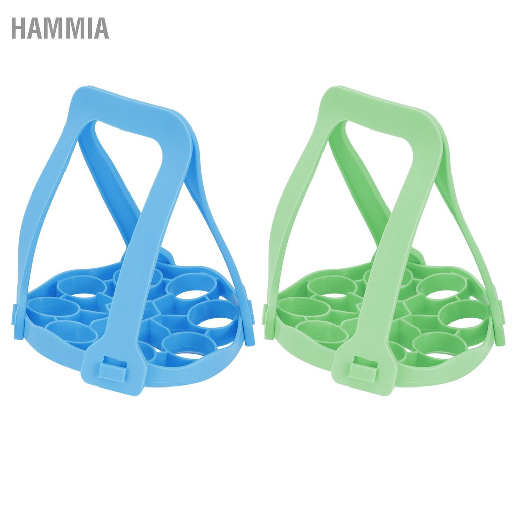 hammia-ตะกร้านึ่งแบบพกพามัลติฟังก์ชั่ที่วางไข่นึ่งชั้นวางของอุปกรณ์ครัว