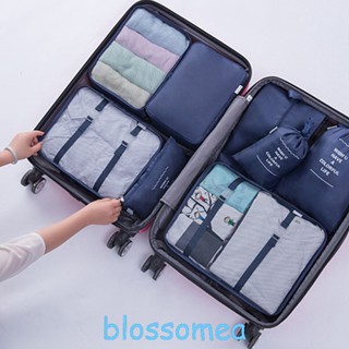 Blossomea กระเป๋าจัดระเบียบกระเป๋าเดินทาง ประหยัดพื้นที่ 7 ชิ้น