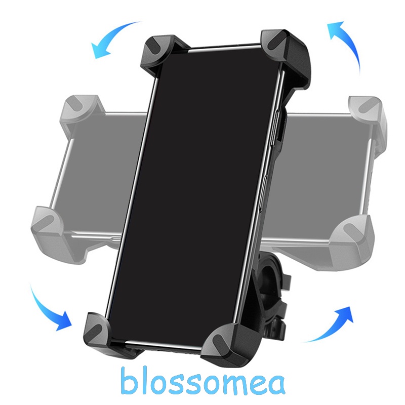 blossomea-อุปกรณ์เมาท์ขาตั้งโทรศัพท์มือถือ-ติดแฮนด์มือจับรถมอเตอร์ไซค์-เข้าได้กับสมาร์ทโฟน-ยานยนต์