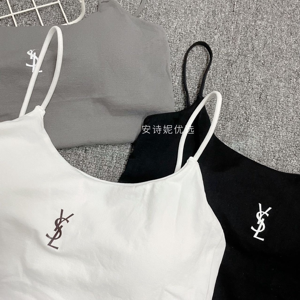 เสื้อครอปท็อป-สายเดี่ยว-สวยงาม-สีดํา-สีขาว-สําหรับผู้หญิง