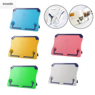 【DREAMLIFE】Music Stand Folding For Music Paper Holder Table Top ABS Desktop Sheet