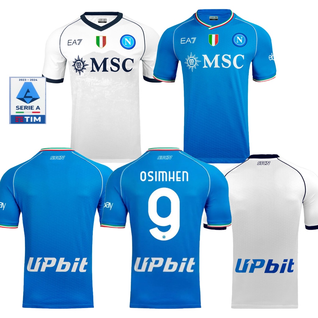 fans-issue-เสื้อกีฬาแขนสั้น-ลายทีมชาติฟุตบอล-ssc-napoli-23-24-ชุดเหย้า-สําหรับผู้ชาย