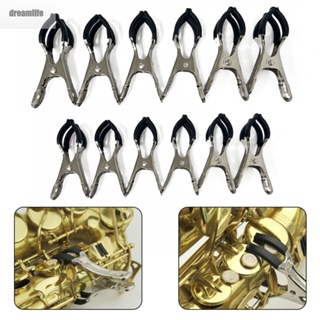 【DREAMLIFE】Essential Clarinet Repair Tool Set Includes 6 Mat Cushion Clip Indent Clip Tools
