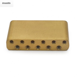 【DREAMLIFE】1 X Tremolo Block ABOUT 240g Brass Brass Tremolo Block Gold Tremolo System