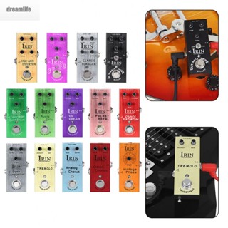 【DREAMLIFE】Effect Pedal Overdrive Pedal Portable 9.2*4.6*4.3cm ABS All-metal Shell