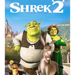 แผ่น Bluray หนังใหม่ Shrek 2 (2004) เชร็ค ภาค 2 คู่กัน คู่กั๊น คู่กัน (เสียง Eng /ไทย | ซับ Eng/ไทย) หนัง บลูเรย์