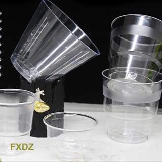 Fxdz แก้วช็อตพลาสติกใส ขนาด 30 มล. 50 มล. 90 มล.
