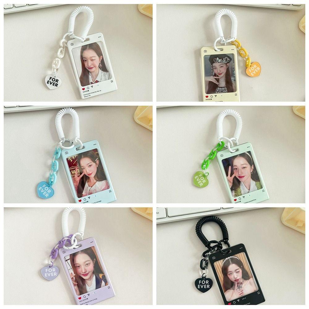 bo-เคสใส-ใส่บัตร-รูปภาพ-ไอดอล-หัวใจ-ศิลปินเกาหลี-ของขวัญ-สําหรับเด็กผู้หญิง