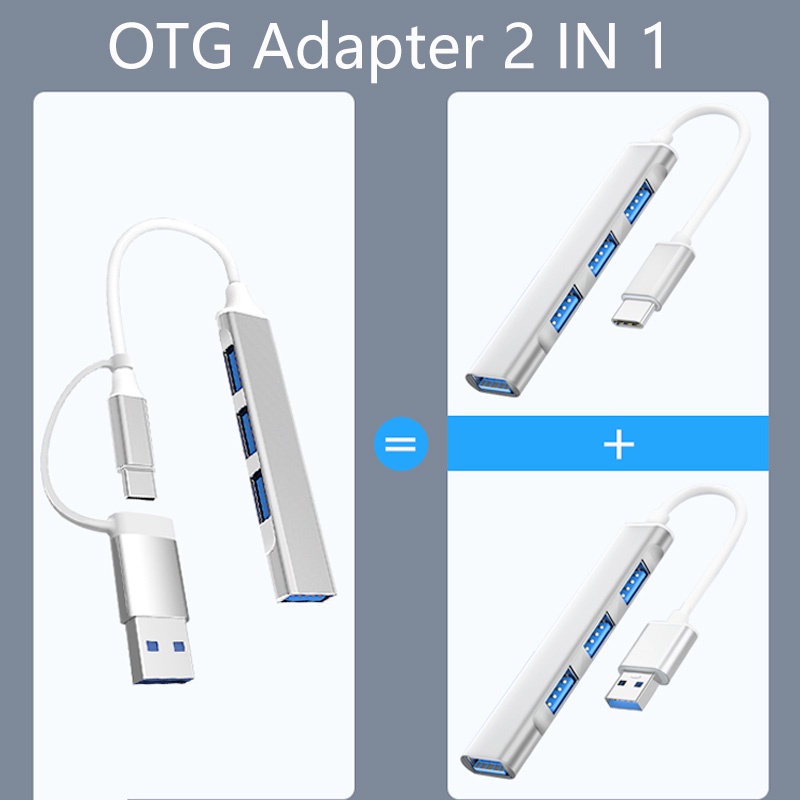 cnagain-ฮับ-usb-c-usb-3-0-type-c-หลายอินเตอร์เฟส-สําหรับ-mi-pad-huawei-macbook-lenovo-ipad