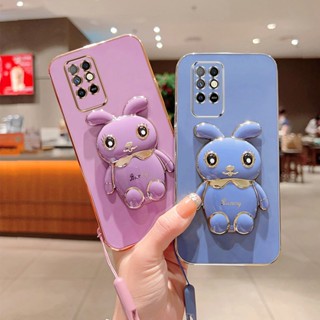 เคสโทรศัพท์มือถือ ซิลิโคนนิ่ม พร้อมขาตั้ง พับได้ สําหรับ Infinix Note 8i X683 X683B 30i