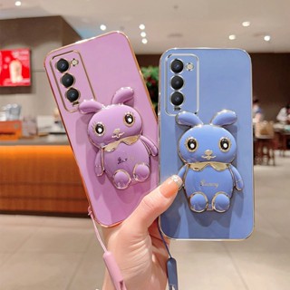 เคสโทรศัพท์มือถือ ซิลิโคนนิ่ม พร้อมขาตั้ง พับได้ สําหรับ Infinix Tecno Camon 18 18T 18P