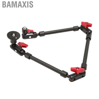 Bamaxis 31in Aluminum Alloy Articulating Magic Arm 360 Degree Rotation  Mount with 1/4in 3/8in Thread for  Fill Light Mic