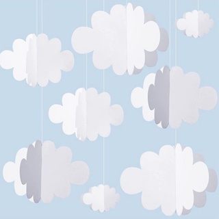 Dottam|  เมฆประดิษฐ์ 3d เสมือนจริง สําหรับแขวนตกแต่งปาร์ตี้ Diy