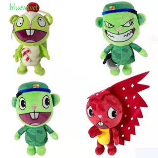 Bluevelvet ตุ๊กตายัดนุ่น รูปต้นไม้ Happy Tree Friends น่ารัก ของขวัญวันเกิด ของเล่นสําหรับเด็ก