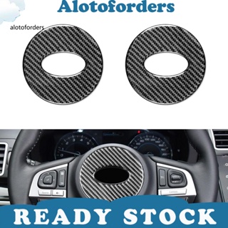 <Alotoforders> สติกเกอร์ตกแต่งพวงมาลัยรถยนต์ Subaru ทนทาน สําหรับโมเดล 13-19