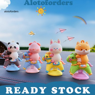 <Alotoforders> หัวตุ๊กตาม้า แบบเขย่า ขนาดพกพา สําหรับตกแต่งแดชบอร์ดรถยนต์