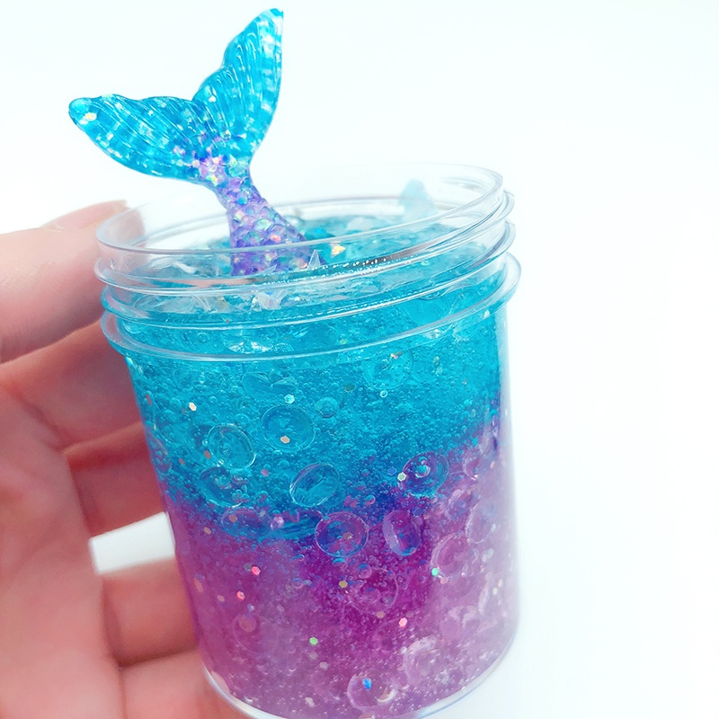 spot-second-hair-fishtail-slime-color-mud-mermaid-crystal-mud-cotton-mud-ebay-amazon-hot-sale-decompression-cross-border-decompression-8cc