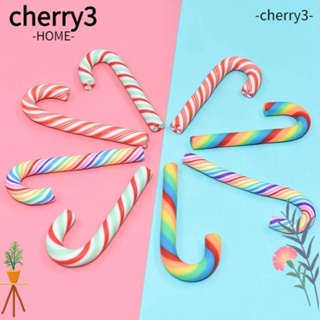 Cherry3 กิ๊บติดผมเรซิ่น แฮนด์เมด หลากสี สําหรับทําเครื่องประดับ DIY 10 ชิ้น