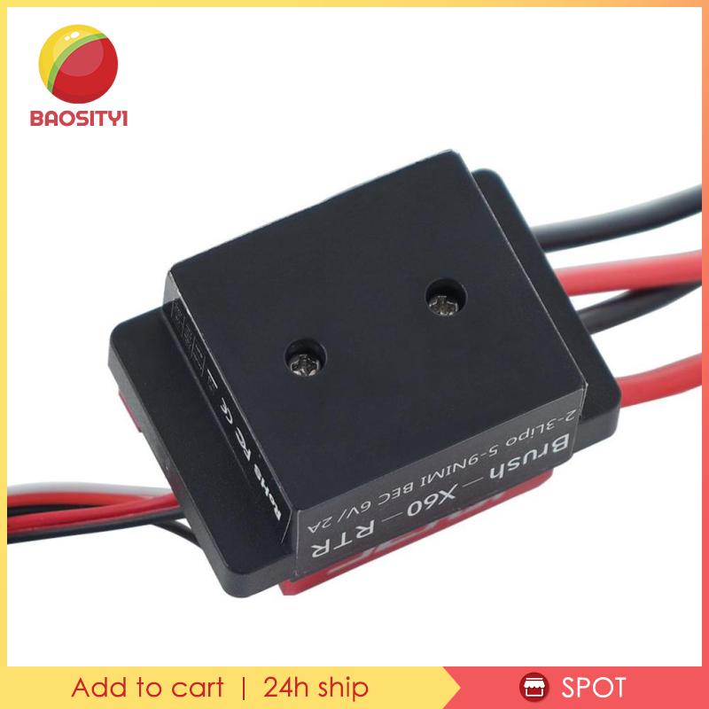 baosity1-rc-esc-60a-มอเตอร์ควบคุม-10-ระบบระบายความร้อน-อลูมิเนียม-สําหรับรถบรรทุกบังคับ